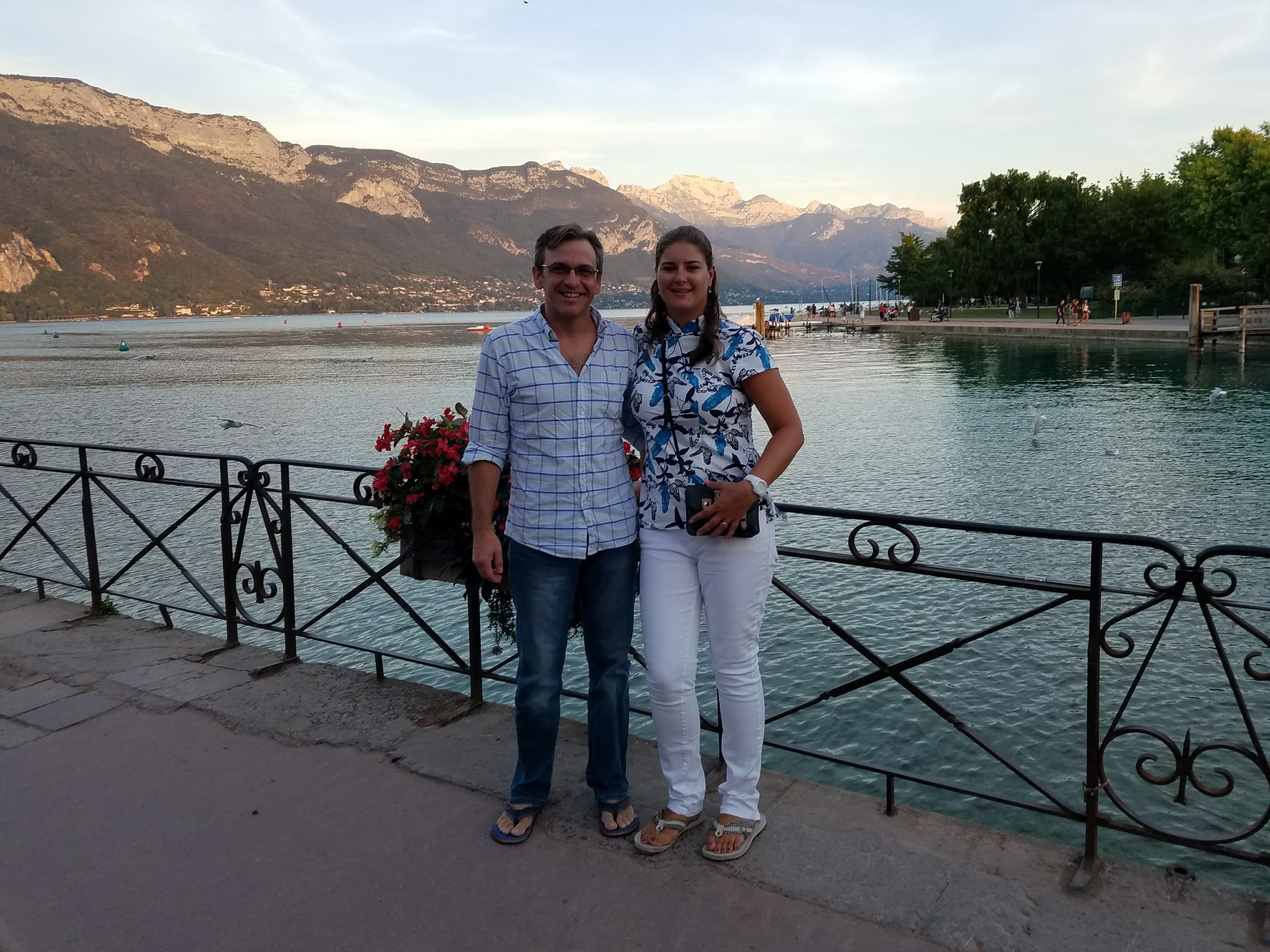 This is me and my wife a week before our wedding!